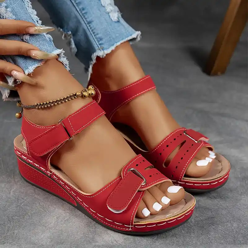Women's Fashion Rhinestone High Heel Chunky Heel Sandals