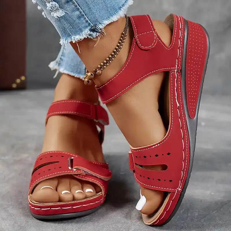 Women's Fashion Rhinestone High Heel Chunky Heel Sandals