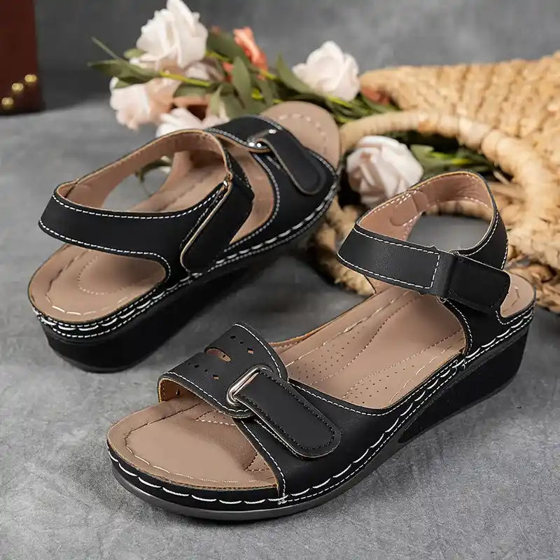Women's Fashion Rhinestone High Heel Chunky Heel Sandals