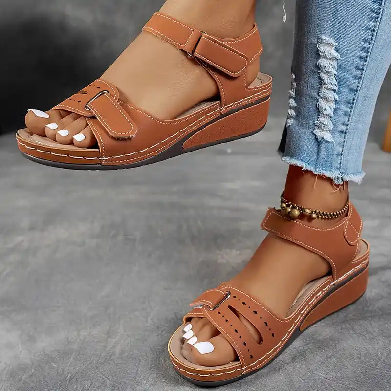 Women's Fashion Rhinestone High Heel Chunky Heel Sandals