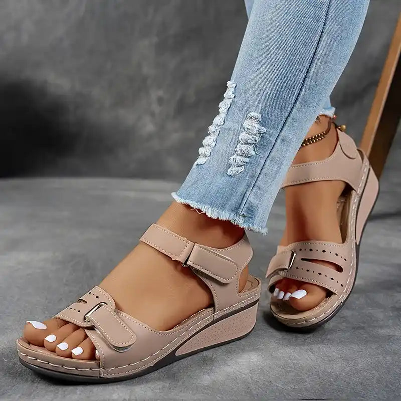 Women's Fashion Rhinestone High Heel Chunky Heel Sandals