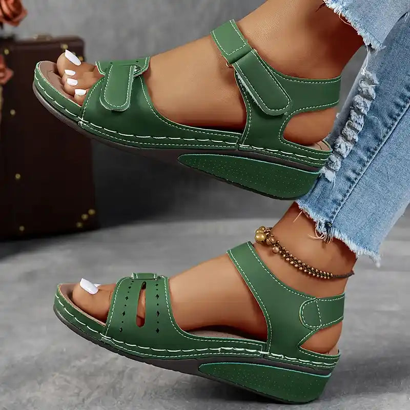 Women's Fashion Rhinestone High Heel Chunky Heel Sandals