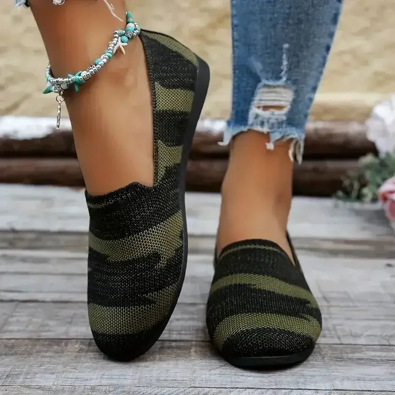 Women's Breathable Versatile Slip-On Flat Shoes