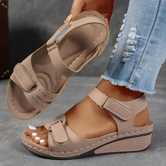 Women's Fashion Rhinestone High Heel Chunky Heel Sandals