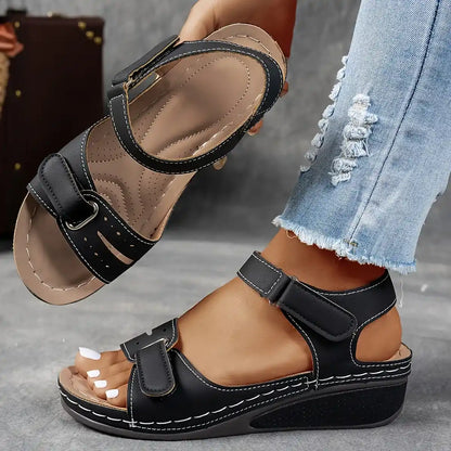 Women's Fashion Rhinestone High Heel Chunky Heel Sandals