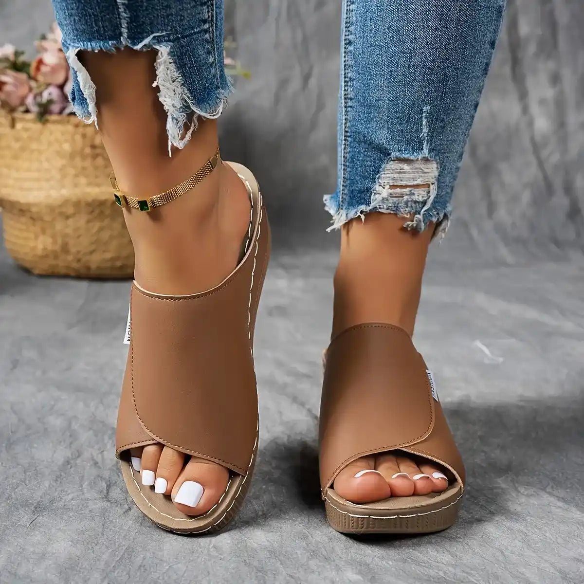 Amaya Leather Sandals