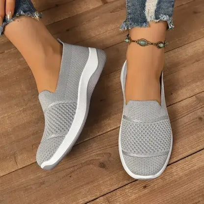 Women's Casual Breathable Slip On Orthopaedic Walking Sneakers