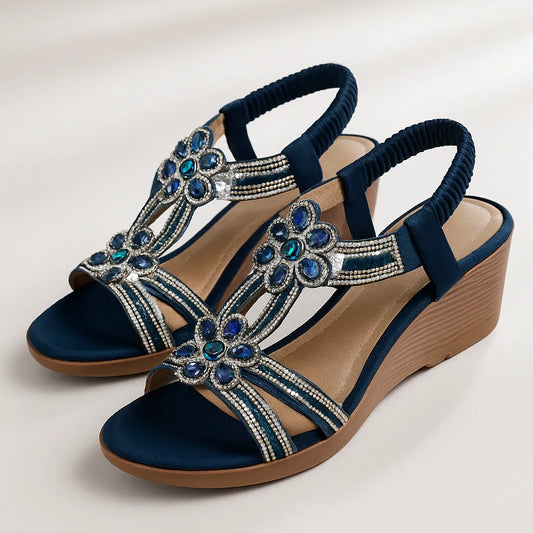 Lucia Wedge Sandals