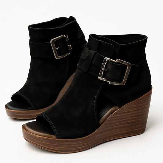Bella Buckle Wedge