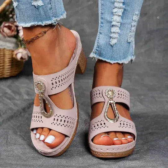 Celeste Heel Sandals