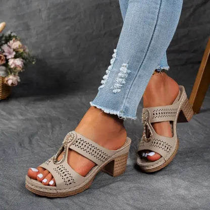 Celeste Heel Sandals