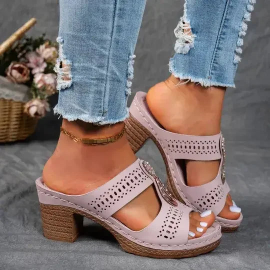 Celeste Heel Sandals