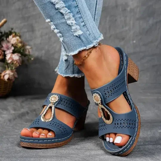 Celeste Heel Sandals