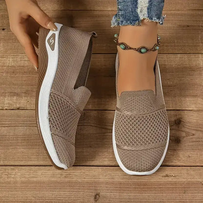Women's Casual Breathable Slip On Orthopaedic Walking Sneakers